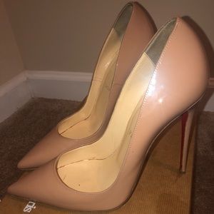 Christian Louboutin Nude So Kate 9.5US/39.5EU